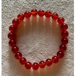 Bracelet Carnelian 10mm Bead